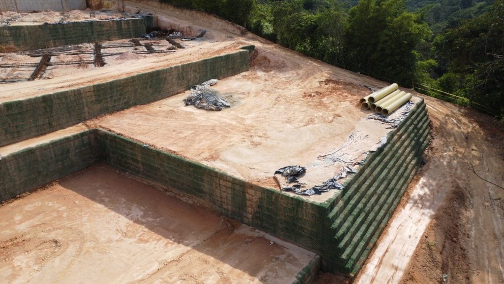 muro en suelo reforzado